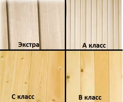 Використання блокхаус для внутрішньої обробки будівель, огляд видів