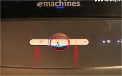 Як швидко підключити і відключити вай фай і тачпад на ноутбуці emachines g630 (g630) Як швидко підключити і відключити вай фай і тачпад на ноутбуці emachines g630
