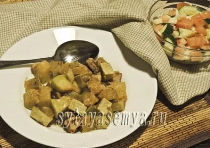Кабачки, смажені з м'ясом покроковий рецепт з фото (кабачки) Кабачки, смажені з м'ясом покроковий рецепт з фото