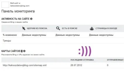 Як додати сайт в bing
