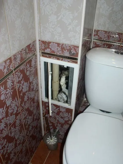 Як і чим закрити труби в туалеті - чим можна закрити красивіше, способи як закрити (способи) Як і чим закрити труби в туалеті - чим можна закрити красивіше, способи як закрити