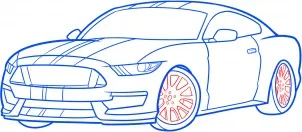 Як намалювати машину мустанг олівцем поетапно energy-dom (олівцем) Як намалювати машину мустанг олівцем поетапно energy-dom