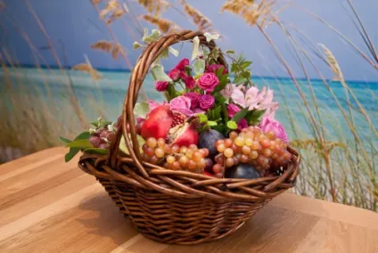 Як оформити кошик з фруктами своїми руками (фруктами) Як оформити кошик з фруктами своїми руками