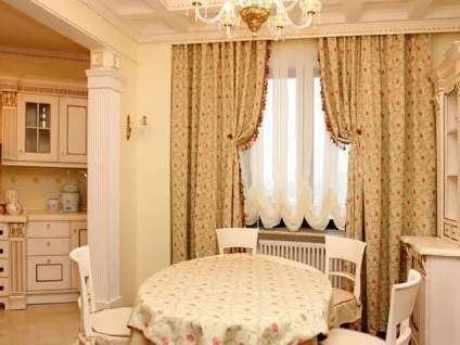 Як оформити штори на вікнах своїми руками в вітальні, в спальні, на кухні, фото новинки штор 2015 (своїми руками) Як оформити штори на вікнах своїми руками в вітальні, в спальні, на кухні, фото новинки штор 2015