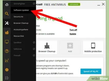 Як оновити програмне забезпечення за допомогою avast 2014 (забезпечення) Як оновити програмне забезпечення за допомогою avast 2014