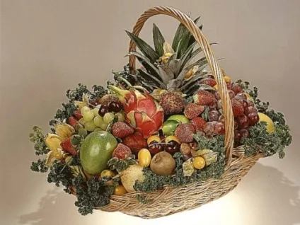 Як оформити кошик з фруктами своїми руками (кошик) Як оформити кошик з фруктами своїми руками