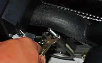 Як підтягнути ручник на mitsubishi lancer x (ручник) Як підтягнути ручник на mitsubishi lancer x
