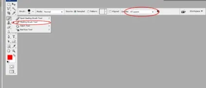 Як користуватися clone stamp tool healing brush tool
