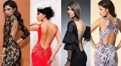 Як пошити вечірню сукню з відкритою спиною фото і форма (форма) Як пошити вечірню сукню з відкритою спиною фото і форма