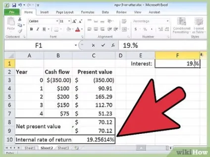 Як порахувати irr (ВНД) в excel (excel) Як порахувати irr (ВНД) в excel