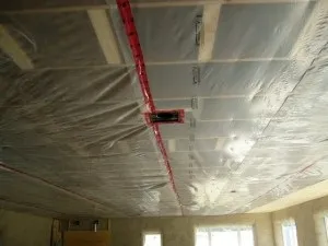 Як правильно класти пароізоляцію на стелю особливості (правильно) Як правильно класти пароізоляцію на стелю особливості