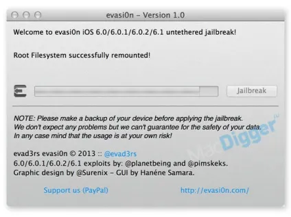 Як зробити джейлбрейк ios 6 (ipod touch) Як зробити джейлбрейк ios 6