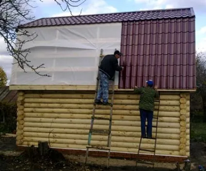 Як зробити і побудувати дах на бані своїми руками фото і відео (зробити) Як зробити і побудувати дах на бані своїми руками фото і відео