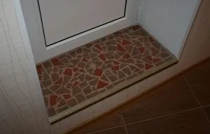 Як зробити поріг на балкон з ламінату (зробити поріг балконі) Як зробити поріг на балкон з ламінату