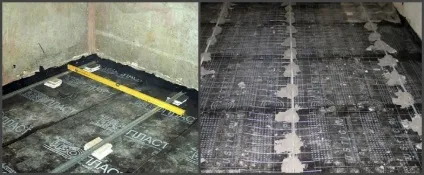 Як зробити стяжку підлоги у ванній під плитку - технологія робіт від а до я (ванною) Як зробити стяжку підлоги у ванній під плитку - технологія робіт від а до я