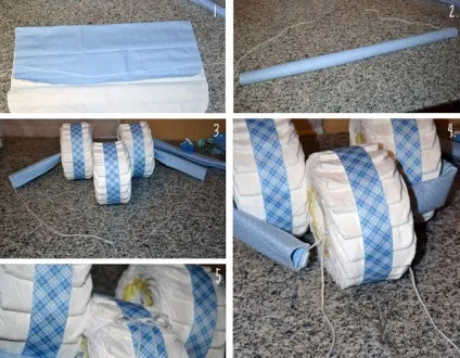 Як зробити мотоцикл з памперсів своїми руками (памперсів) Як зробити мотоцикл з памперсів своїми руками