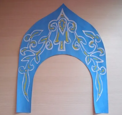 Як зробити український кокошник, майстер-клас