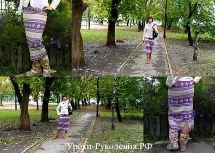 Як зшити теплу спідницю - уроки рукоділля (спідницю) Як зшити теплу спідницю - уроки рукоділля