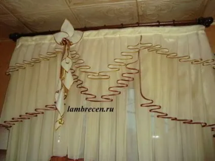 Як зшити штору у вигляді арки, штори, ламбрекени, домашній текстиль своїми руками (арки) Як зшити штору у вигляді арки, штори, ламбрекени, домашній текстиль своїми руками