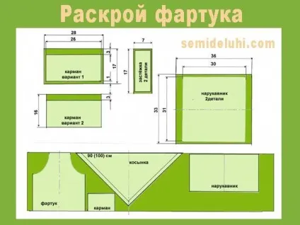Як зшити фартух для хлопчика на праці (праці) Як зшити фартух для хлопчика на праці