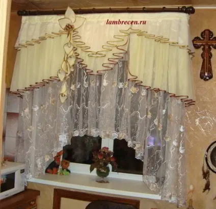 Як зшити штору у вигляді арки, штори, ламбрекени, домашній текстиль своїми руками (зшити) Як зшити штору у вигляді арки, штори, ламбрекени, домашній текстиль своїми руками