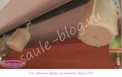 Як зв'язати бере на машині