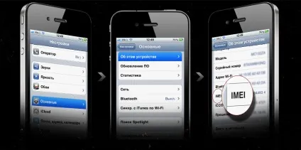 Як дізнатися imei iphone