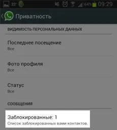 Як заблокувати контакт в whatsapp (контакту) Як заблокувати контакт в whatsapp