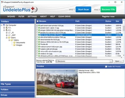 Як відновити файли після очищення кошика за допомогою esupport undeleteplus (файли) Як відновити файли після очищення кошика за допомогою esupport undeleteplus
