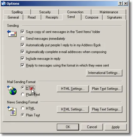 Як вставити підпис з картинкою в outlook express (підпис) Як вставити підпис з картинкою в outlook express