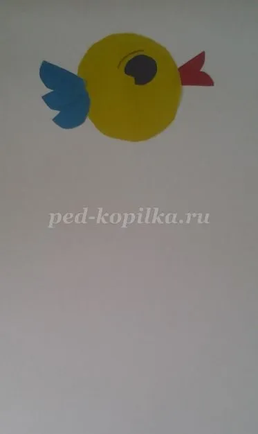 Аплікація з геометричних фігур