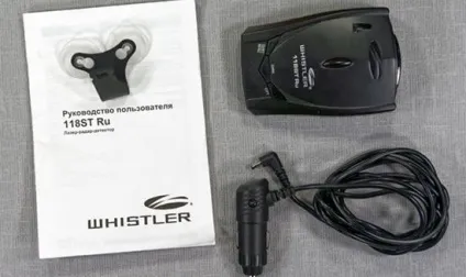Антирадар whistler 138st, 118st і 119st (118st) Антирадар whistler 138st, 118st і 119st