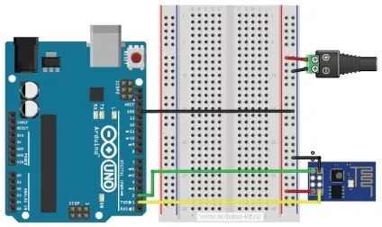 Arduino проект 30 бездротовий зв'язок (за допомогою якого можна підключити плату arduini до мереж wi-fi) Arduino проект 30 бездротовий зв'язок