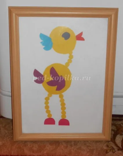Аплікація з геометричних фігур