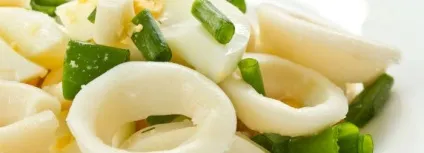 Кальмари в сметані - рецепти приготування з фото (сметана) Кальмари в сметані - рецепти приготування з фото