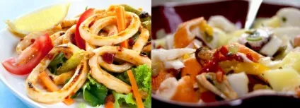 Кальмари в сметані - рецепти приготування з фото (кальмар) Кальмари в сметані - рецепти приготування з фото