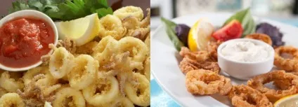 Кальмари в сметані - рецепти приготування з фото (сметана) Кальмари в сметані - рецепти приготування з фото