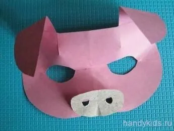 Карнавальна маска порсёнка або
