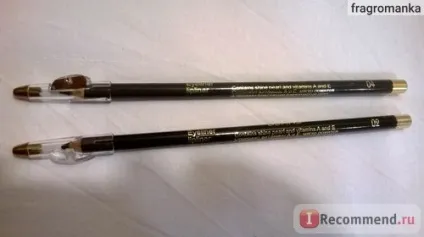 Олівець для очей чорний ushas з сурмою для макіяжу - «склад цих олівців для очей просто (дуже багато олівці) Олівець для очей чорний ushas з сурмою для макіяжу - «склад цих олівців для очей просто