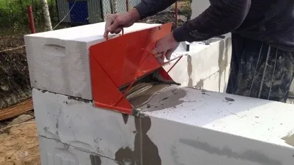 Каретка для газобетону (пінобетону) своїми руками - будівництво будинків і конструкцій з піноблоків