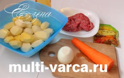Картопля з фрикадельками в мультиварці Редмонд (картопля) Картопля з фрикадельками в мультиварці Редмонд