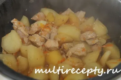 Картопля з м'ясом в мультиварці рецепт з фото (м'ясом) Картопля з м'ясом в мультиварці рецепт з фото