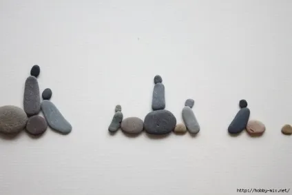 Картини з морських камінців своїми руками