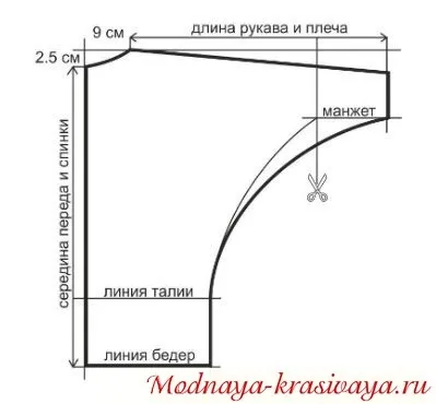 Кофта летюча миша - з чим носити, фото і викрійки моделей 2017-2018 (кофта) Кофта летюча миша - з чим носити, фото і викрійки моделей 2017-2018