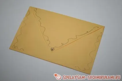 Конверт для листівки або листи, майстер-клас своїми руками (листи) Конверт для листівки або листи, майстер-клас своїми руками