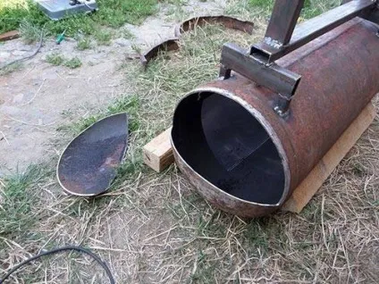 Коптильня з газового балона (балона) Коптильня з газового балона