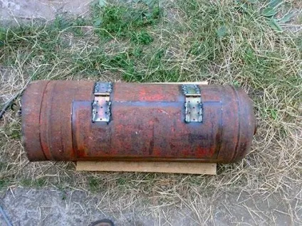 Коптильня з газового балона (коптильня) Коптильня з газового балона