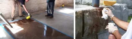 Барвники і пігменти для бетону технологія фарбування своїми руками, ціни