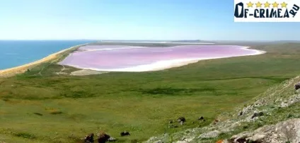 Кояшське (рожеве) озеро в криму - огляд з фото, де знаходиться на карті (фото) Кояшське (рожеве) озеро в криму - огляд з фото, де знаходиться на карті