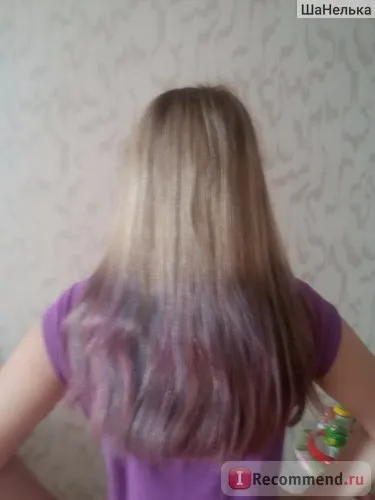 Фарба для волосся l oreal colorista washout - «кольорове омбре на меліроване волосся - який ефект